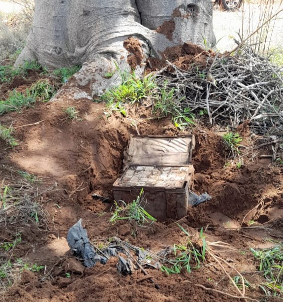 Ammunition found buried at a Polokwane farm