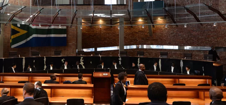 Man arrested following attack on Constitutional Court