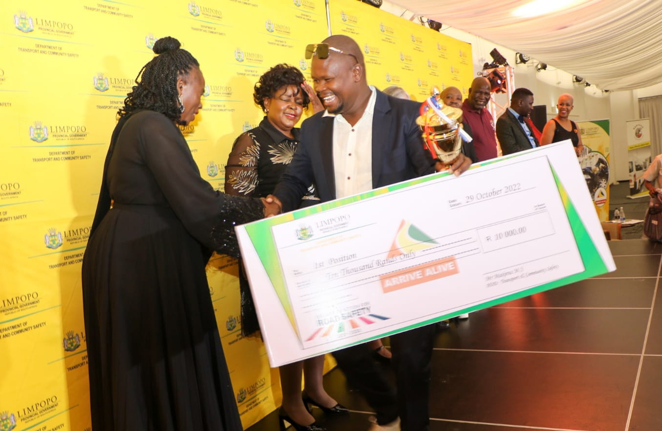 MEC for transport awards the provincial best Taxi driver