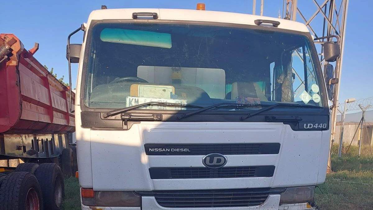 Truck used by Illegal miner to transport chrome 