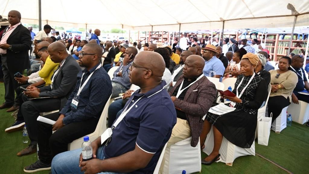 Community members attending the Citizens Forum organized by Public Service commission