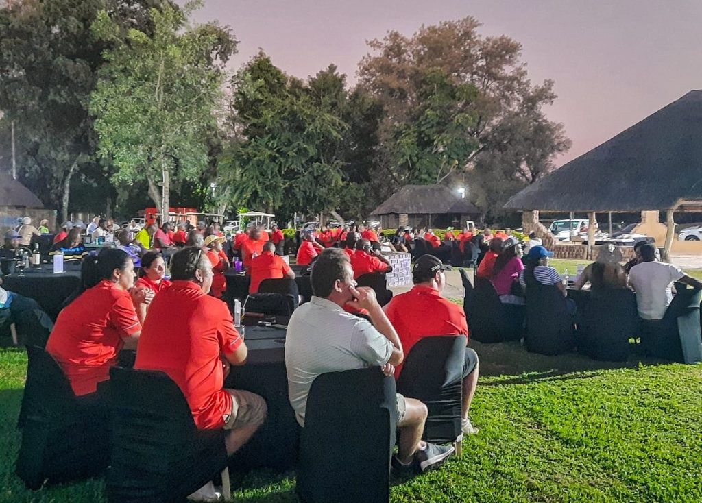 Golfers attending the  Limpopo Golf Passport launch 