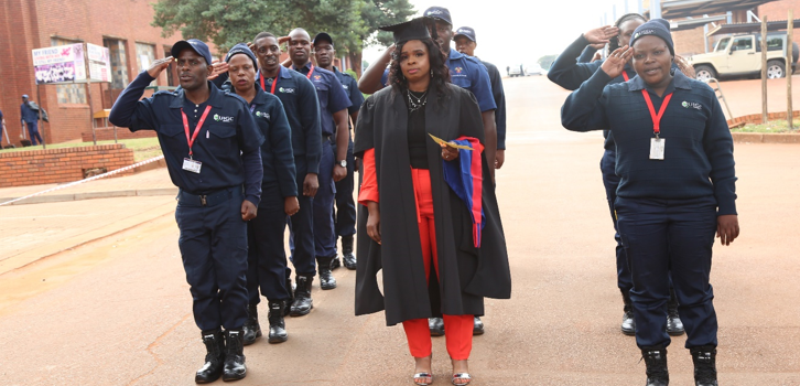Univen security guard graduate with a BA degree in record time