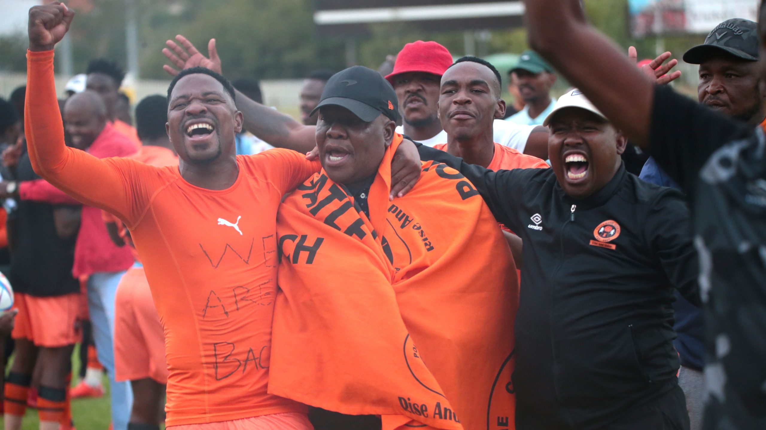 MEC Mavhungu Lerule-Ramakhanya congratulates Limpopo side Polokwane City