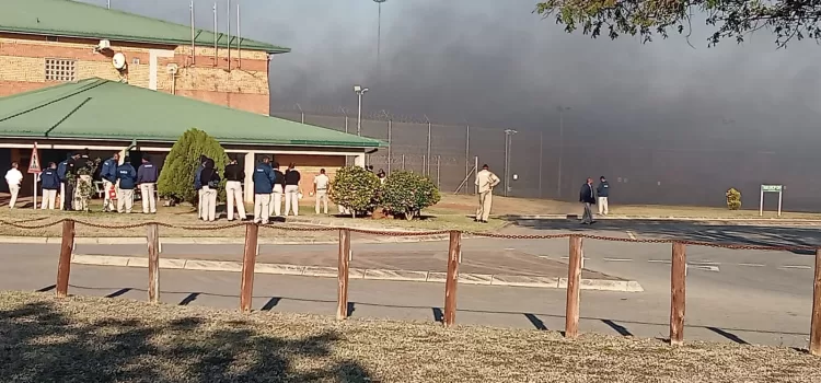 Kutama-Sinthumule maximum security prison catches fire